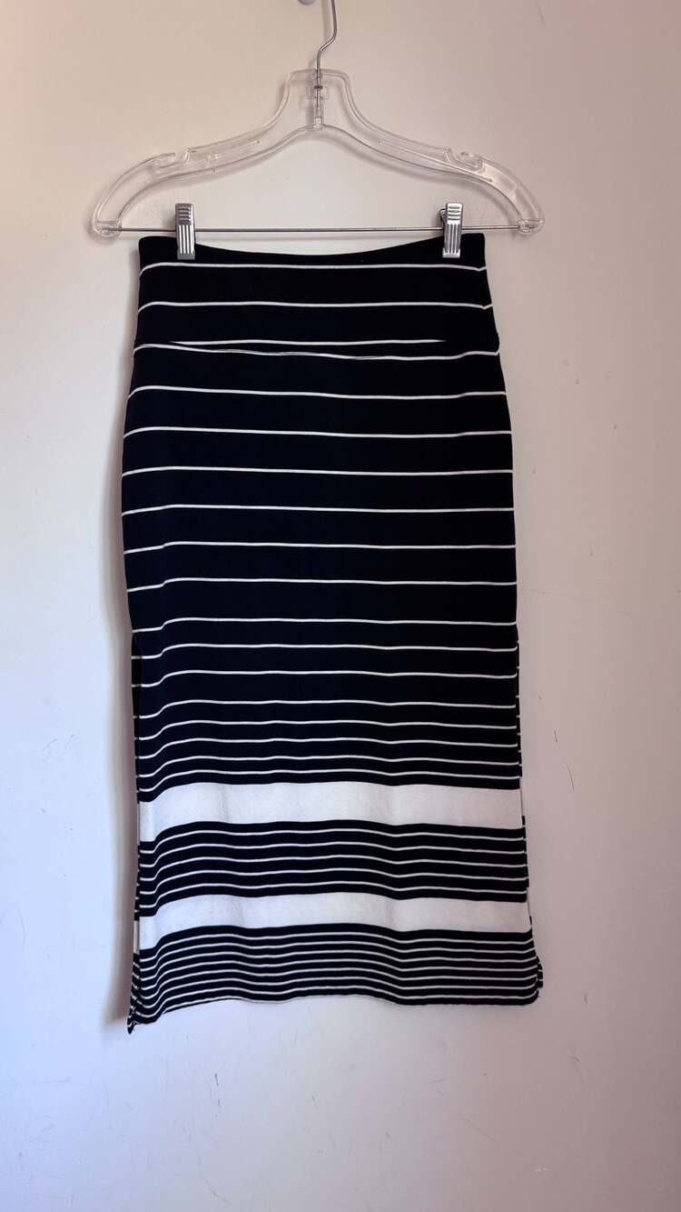 Athleta Oceana Striped Midi Skirt
